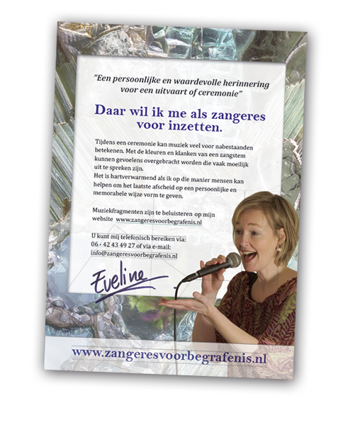 Zangeres voor begrafenis