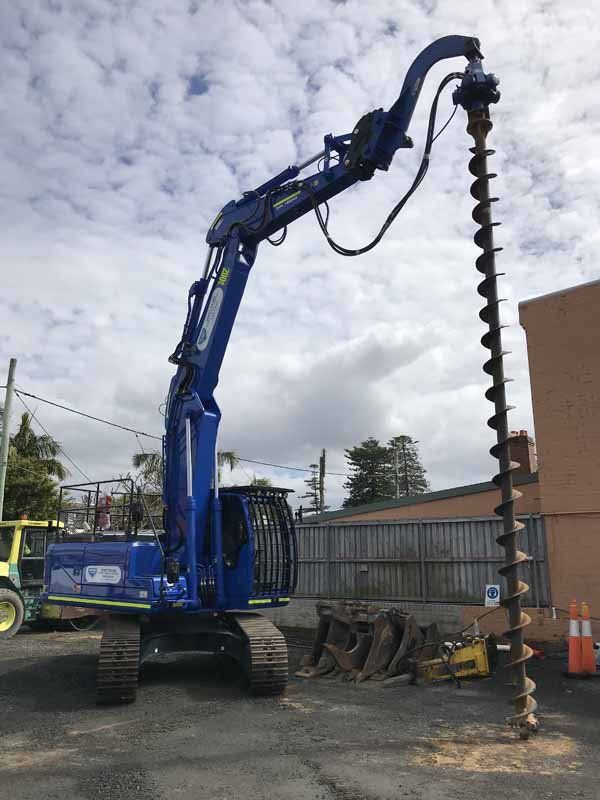 drilling excavator