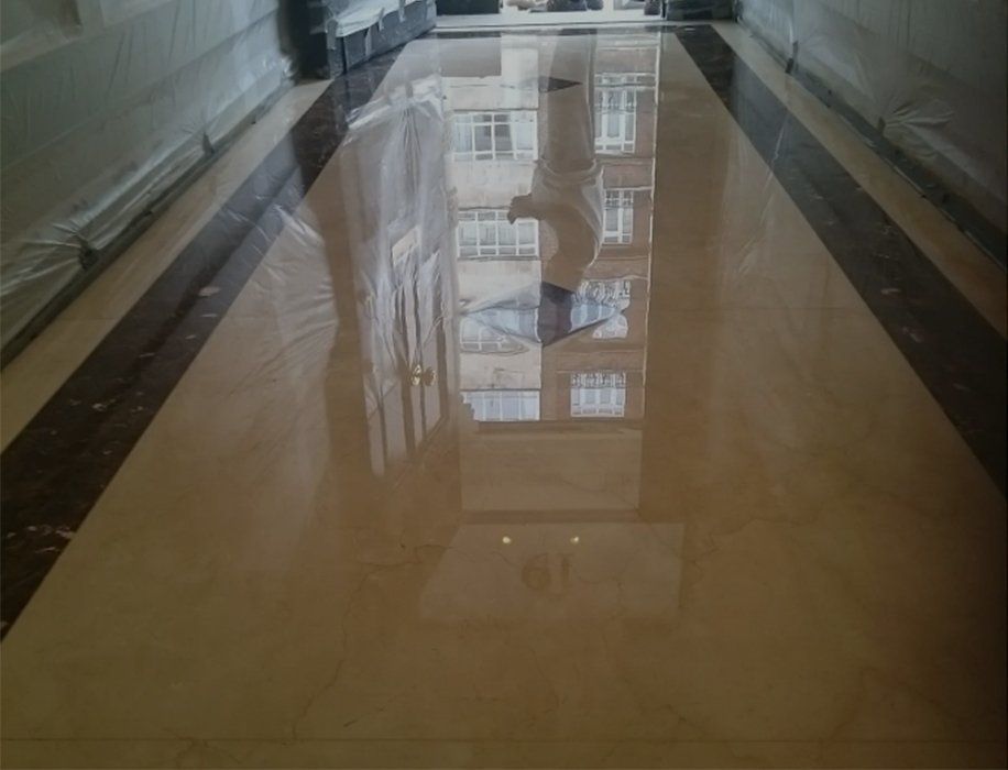 marble floor