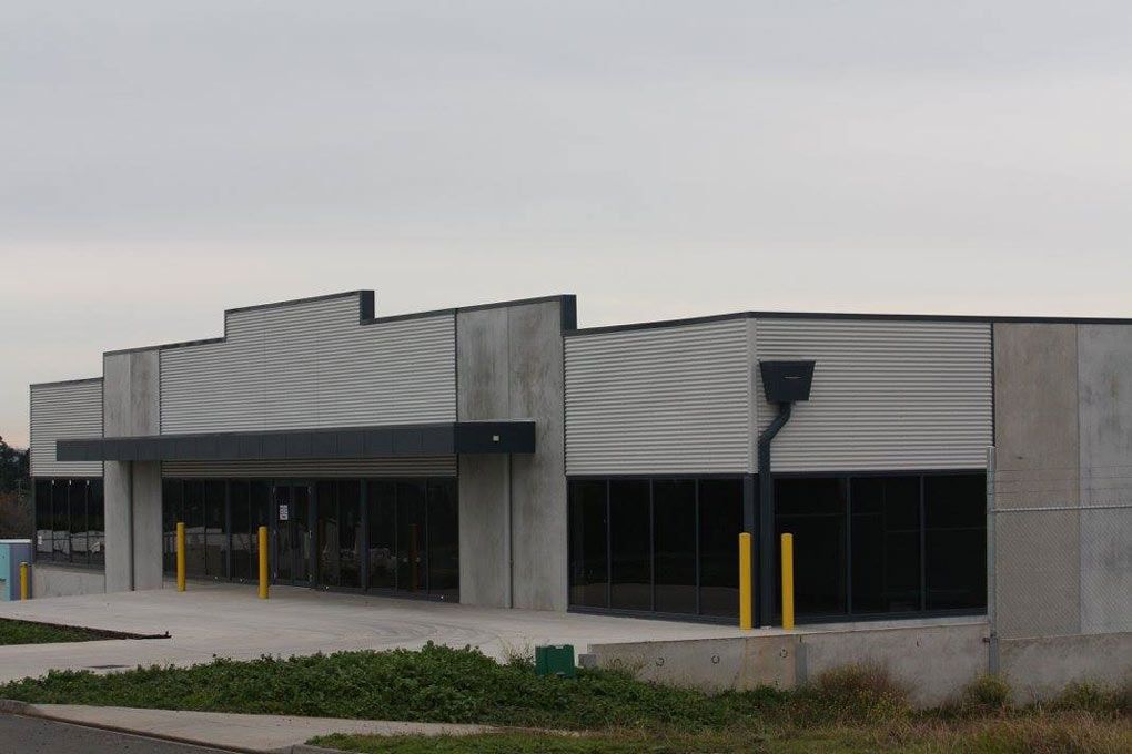 a commercial building