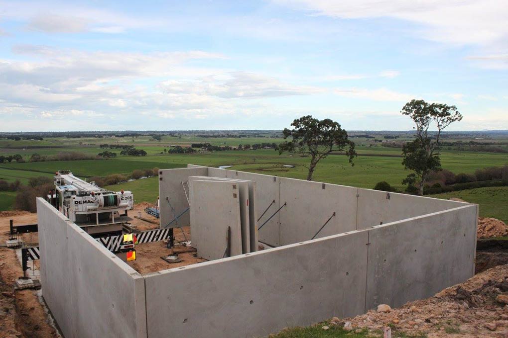 concrete base