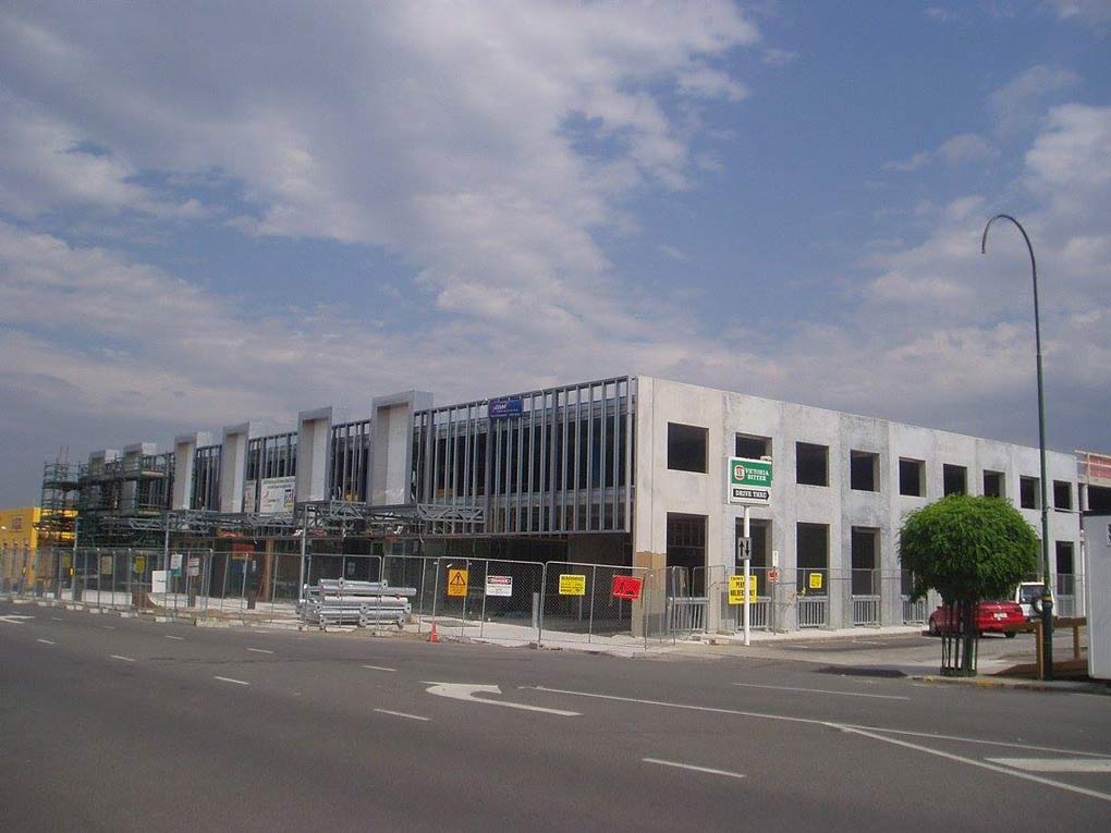 large building under construction