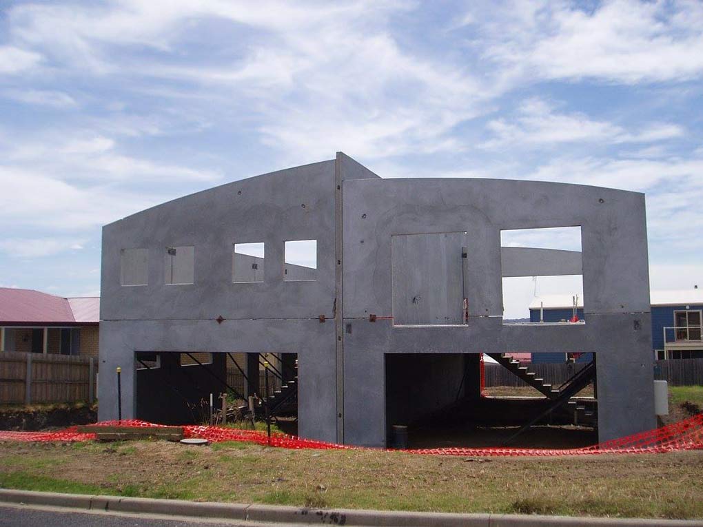 a concrete structure