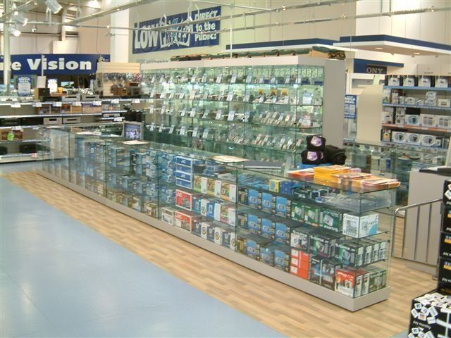 glass showcases