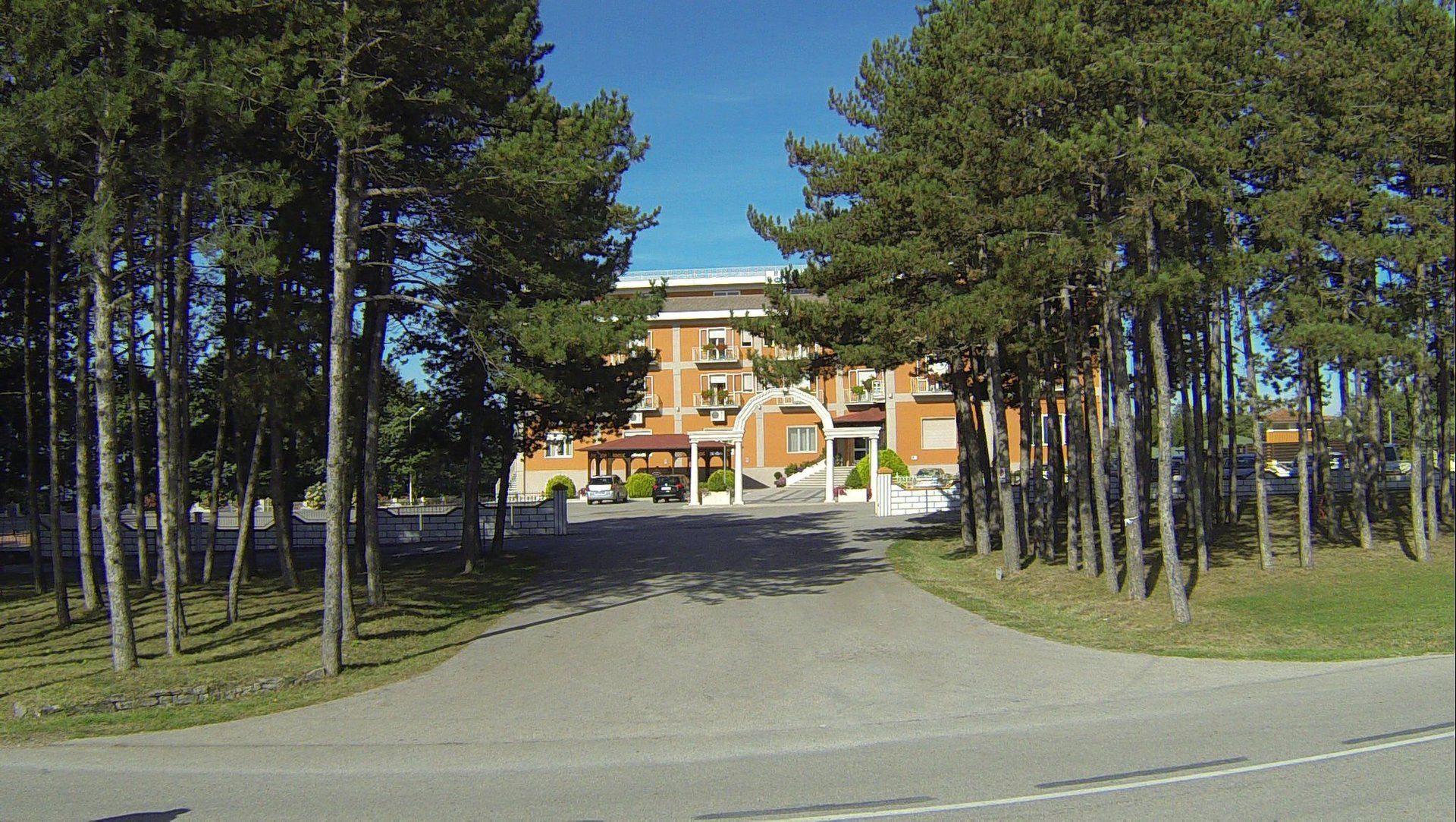 Ingresso del ristorante hotel