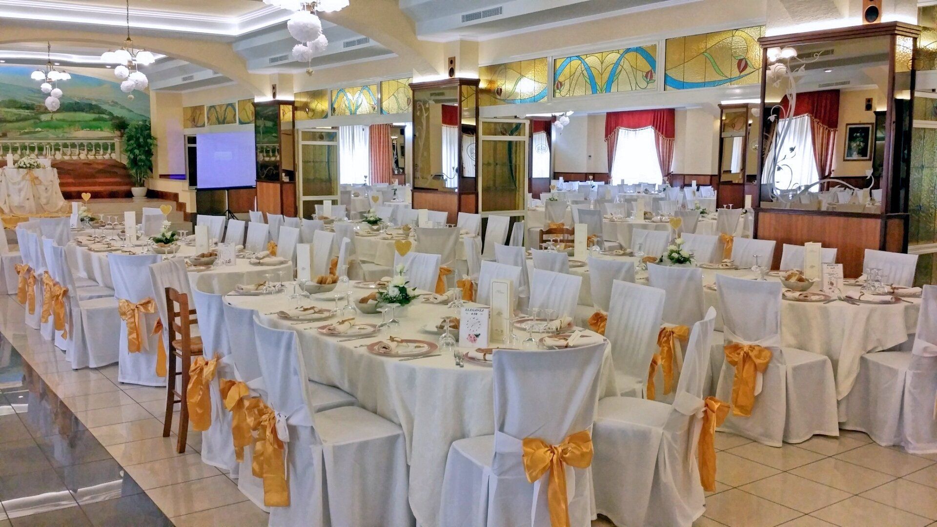 Sala per ricevimenti e banchetti