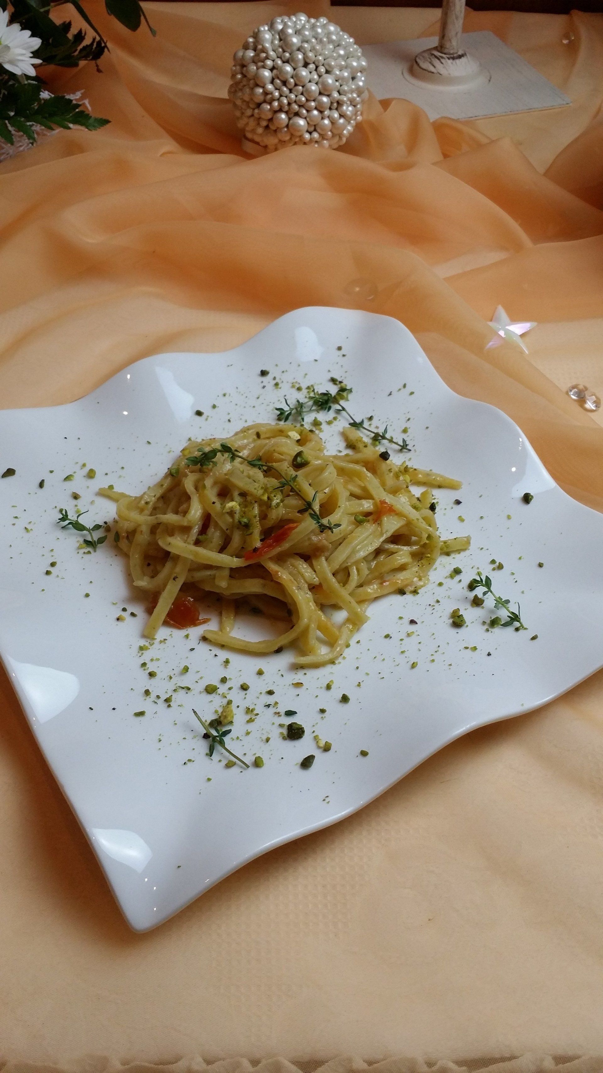 tagliolini impiattati a regola d'arte