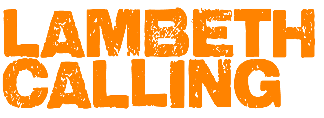 Lambeth Books' 'Lambeth Calling' logo