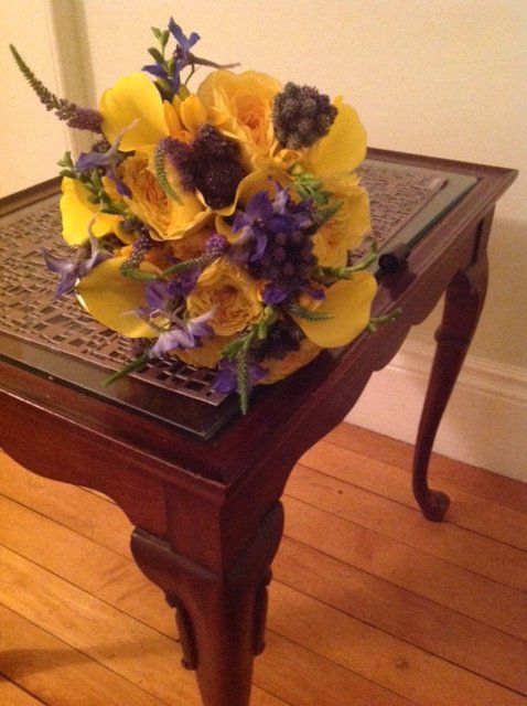 Purple and Yellow