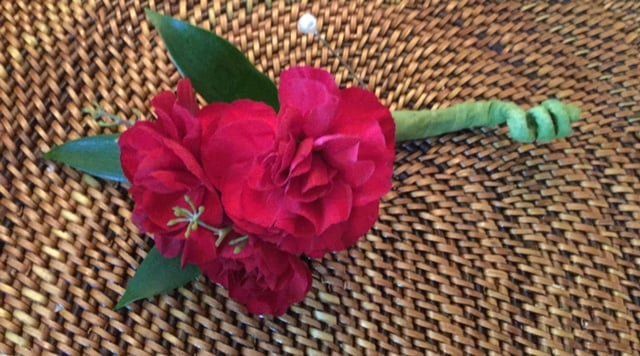 Rose Boutonniere