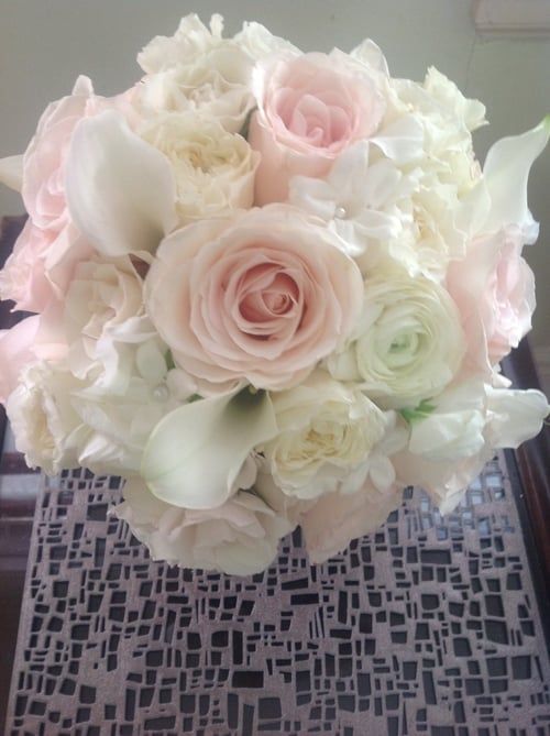 White Rose Bouquet