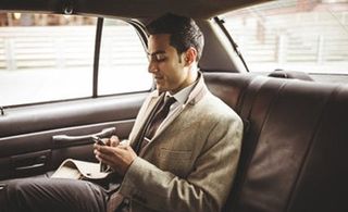 a man using his phone