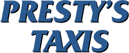PRESTY'S TAXIS logo