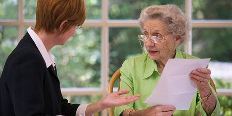 Guardianship Attorney - Senior Woman Meeting With Lawyer in Asheville, NC Guardianship Attorney - Senior Woman Meeting With Lawyer in Asheville, NC