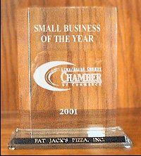 Small Business of the Year — Lima, OH — Fat Jack's Pizza Small Business of the Year — Lima, OH — Fat Jack's Pizza