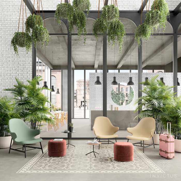 outdoor seating arrangement
