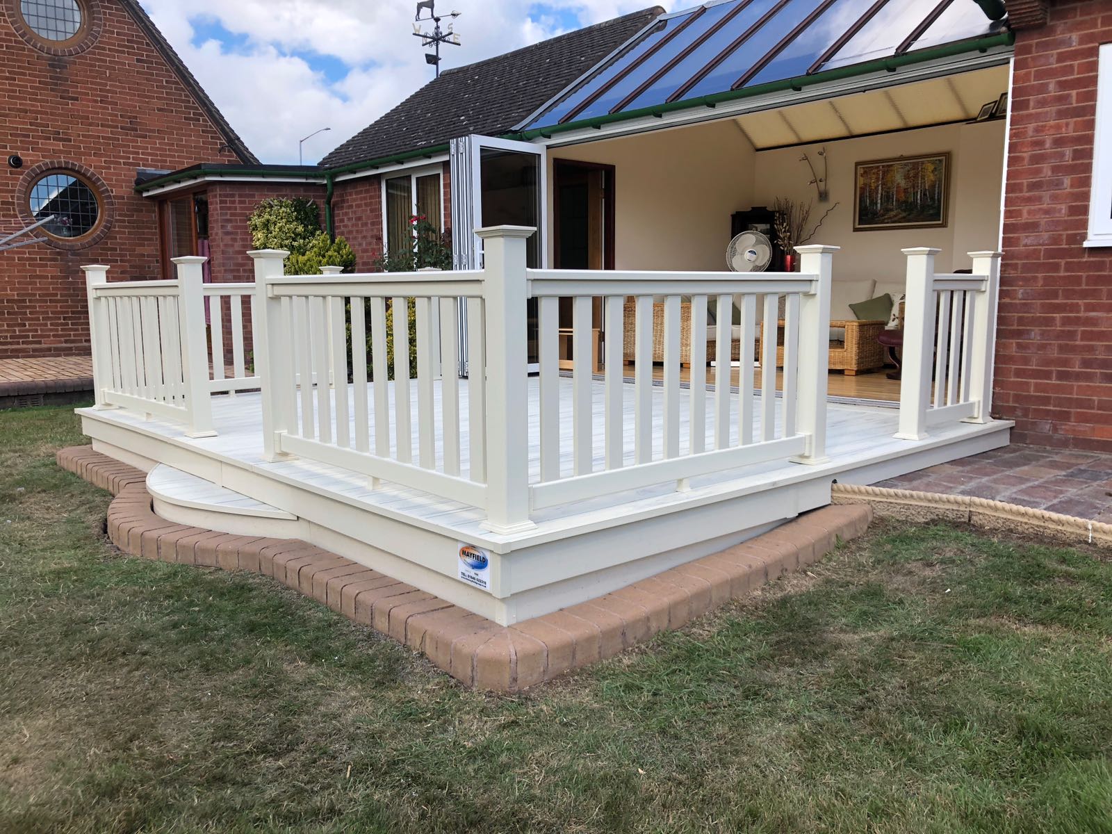 garden decking installed Gower