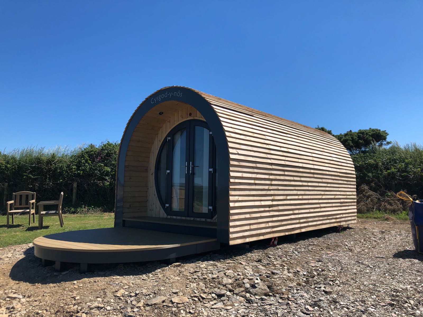 Garden decking