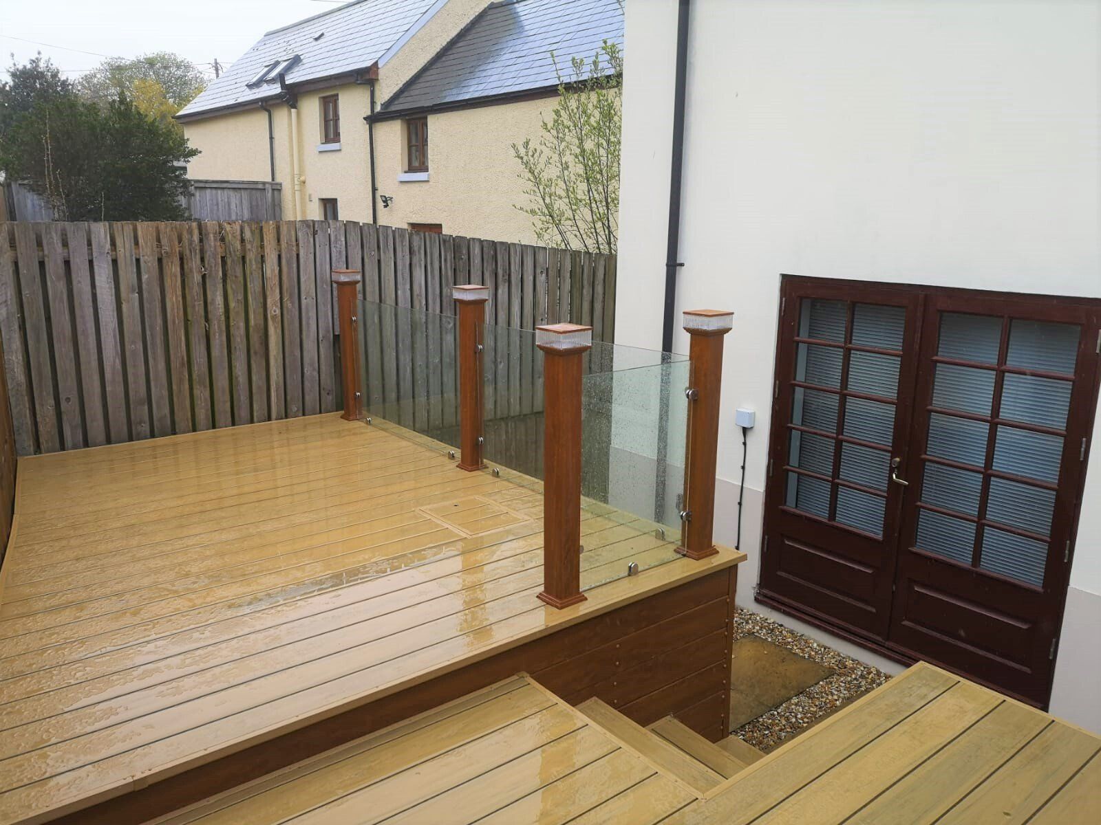 Garden decking