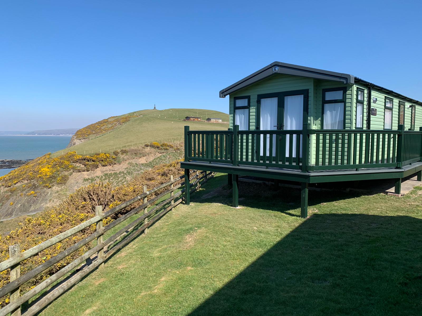 caravan decking installed Aberystwyth
