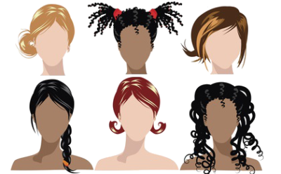 Graphic Design of Hair Types — Scottsdale, AZ — XanderLyn Salon Graphic Design of Hair Types — Scottsdale, AZ — XanderLyn Salon