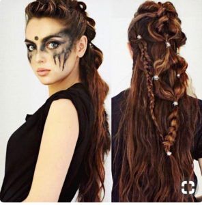 Beautiful Woman with Spider Web Makeup — Scottsdale, AZ — XanderLyn Salon Beautiful Woman with Spider Web Makeup — Scottsdale, AZ — XanderLyn Salon
