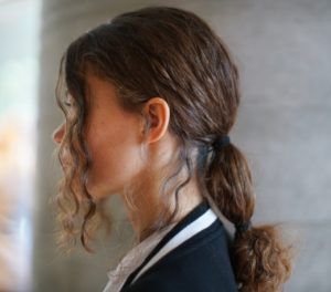Woman with Double Ponytail — Scottsdale, AZ — XanderLyn Salon Woman with Double Ponytail — Scottsdale, AZ — XanderLyn Salon