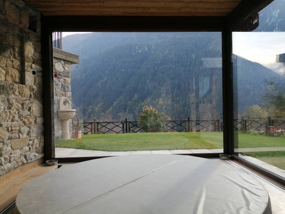 Vetrata per veranda