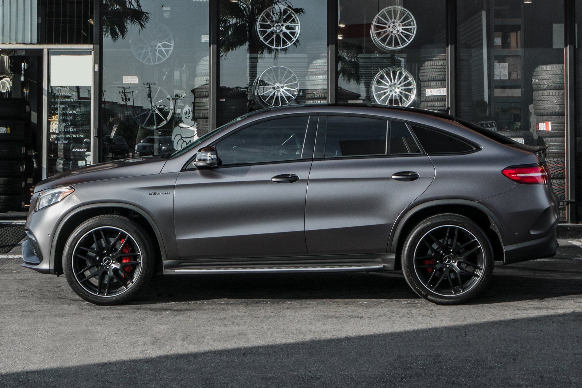 Mercedes-Benz after vehicle wrap