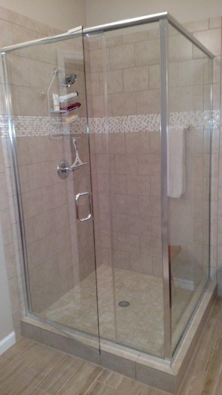 Framed Glass Door Restroom — Framed Restroom Glass Doors in Opelika, AL