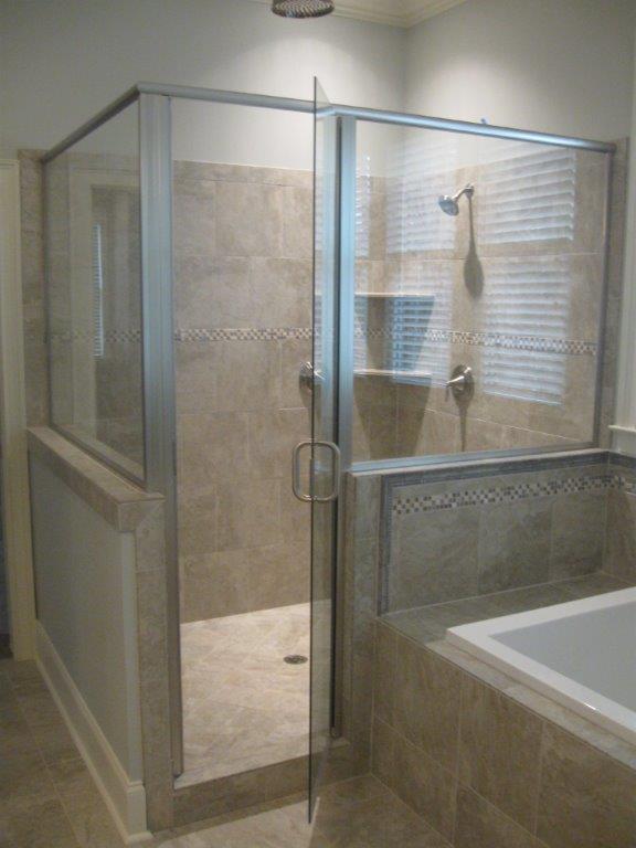 Glass Door Design — Framed Glass Door Design in Opelika, AL