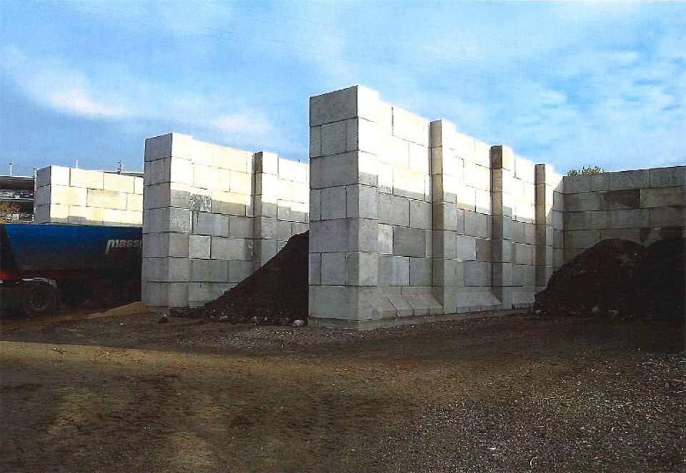 stampi per blocchi di calcestruzzo