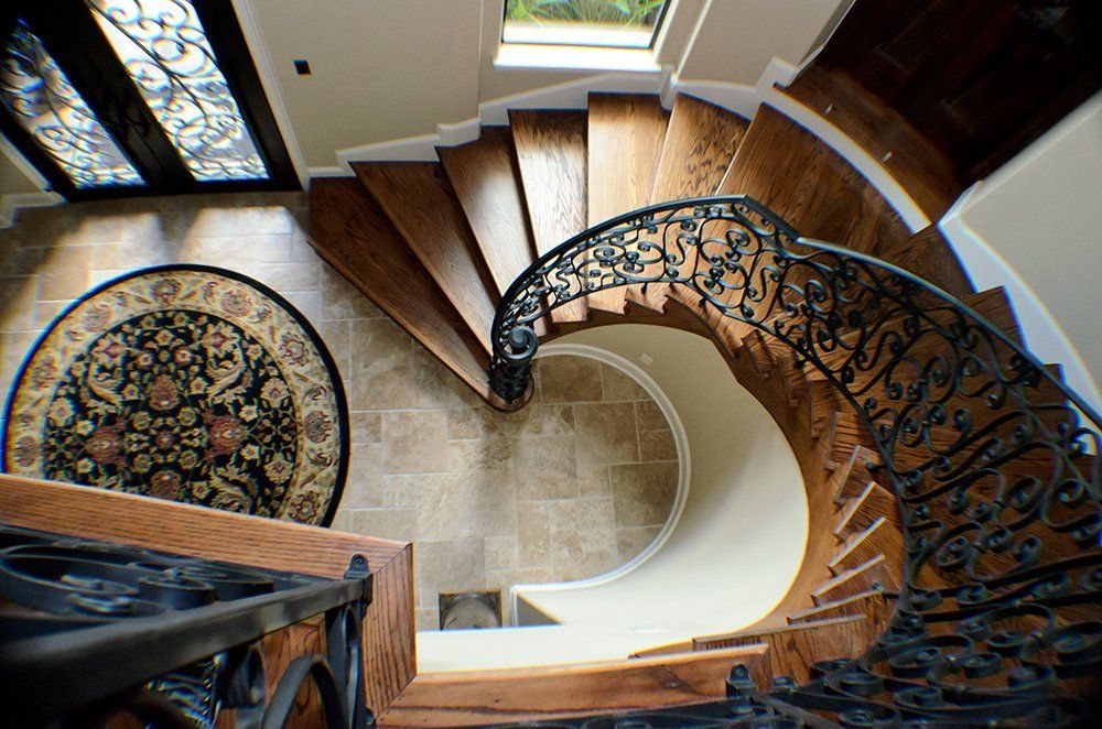 spiral stairs