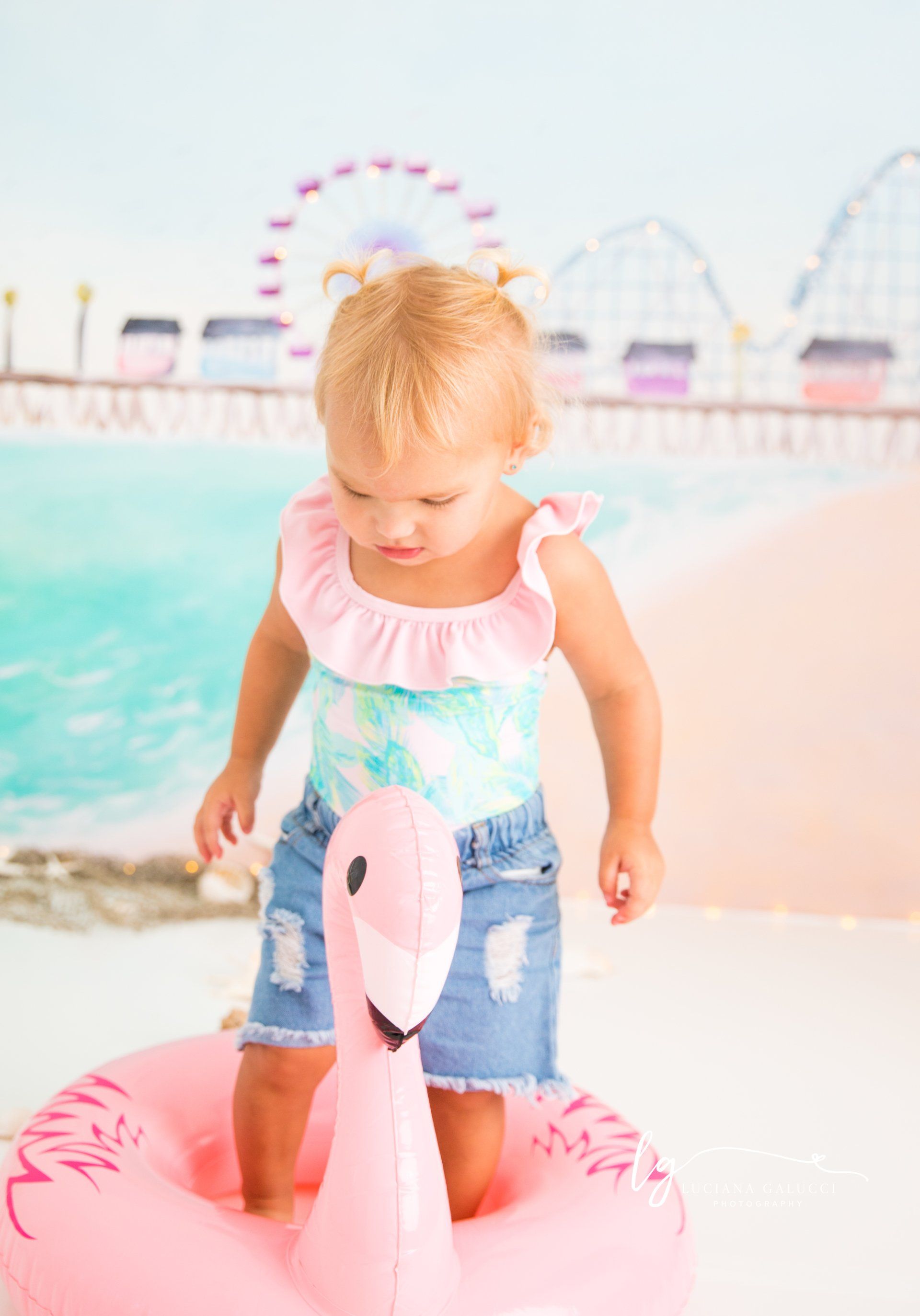 Beach themed Studio Photoshoot by Luciana Galucci Photography