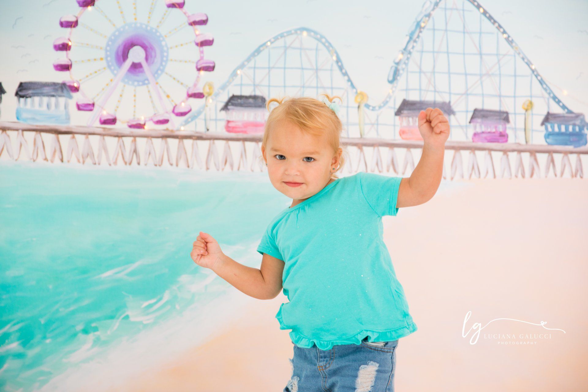 Beach themed Studio Photoshoot by Luciana Galucci Photography