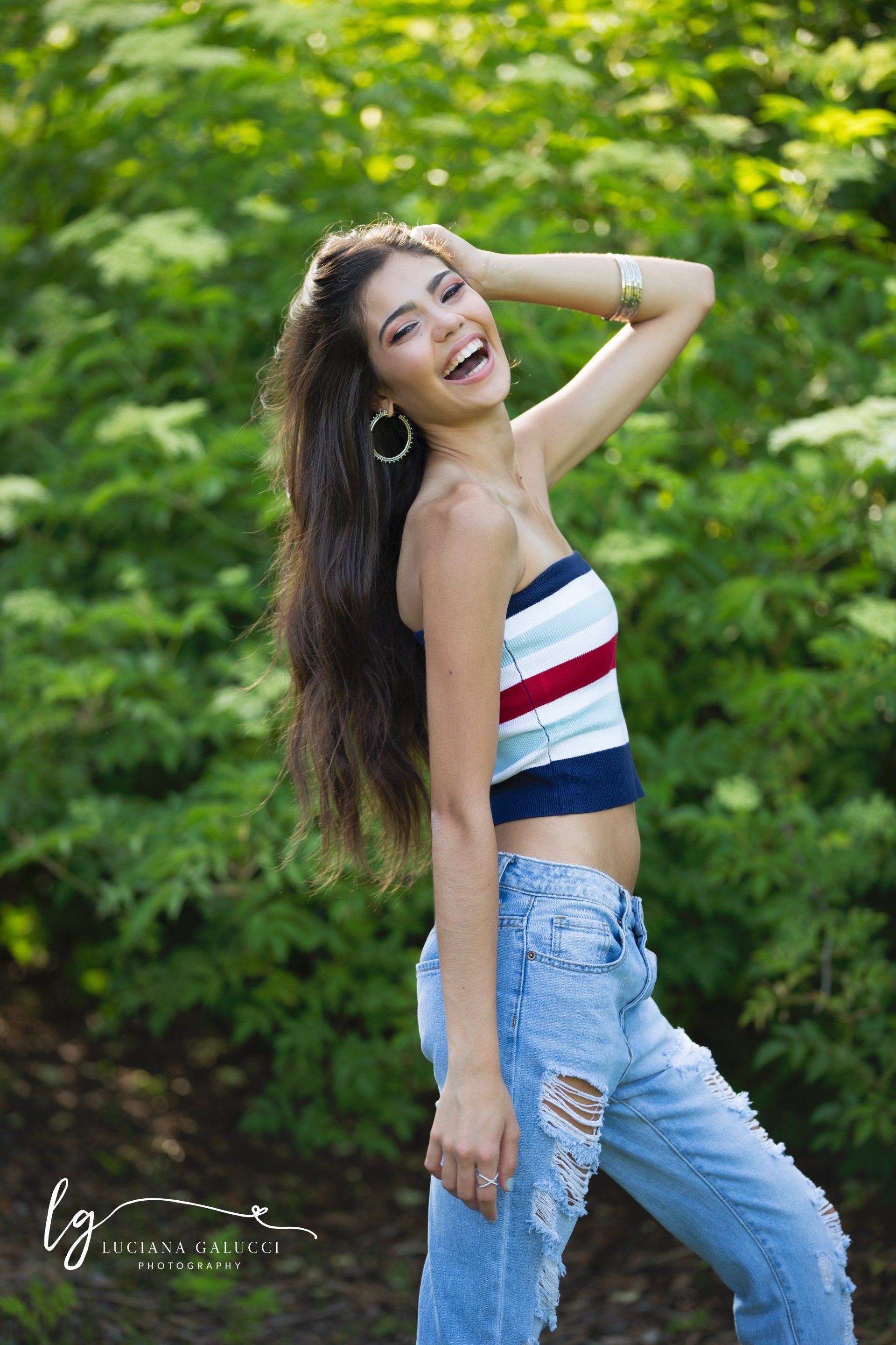 Gorgeous high school senior portrait session in Chapel Hill, North Carolina