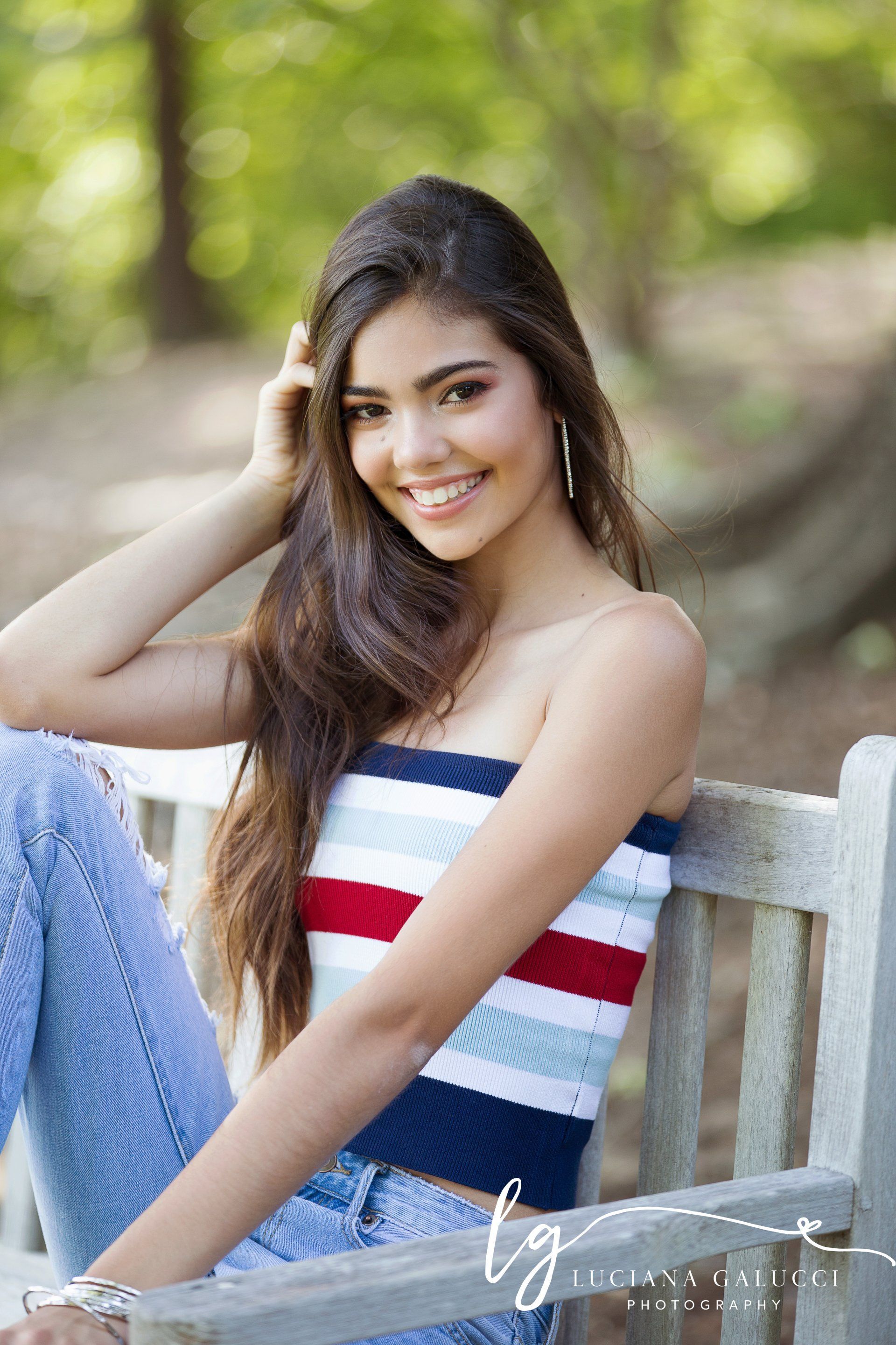 Gorgeous high school senior portrait session in Chapel Hill, North Carolina