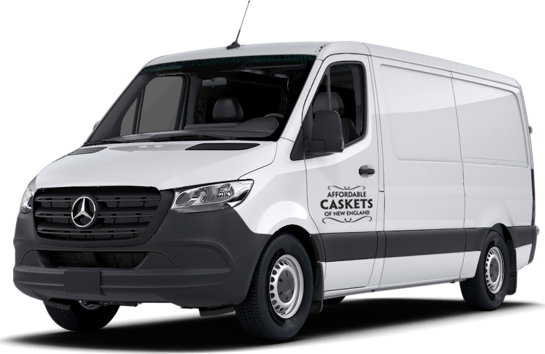 Affordable Caskets of New England Delivery Truck