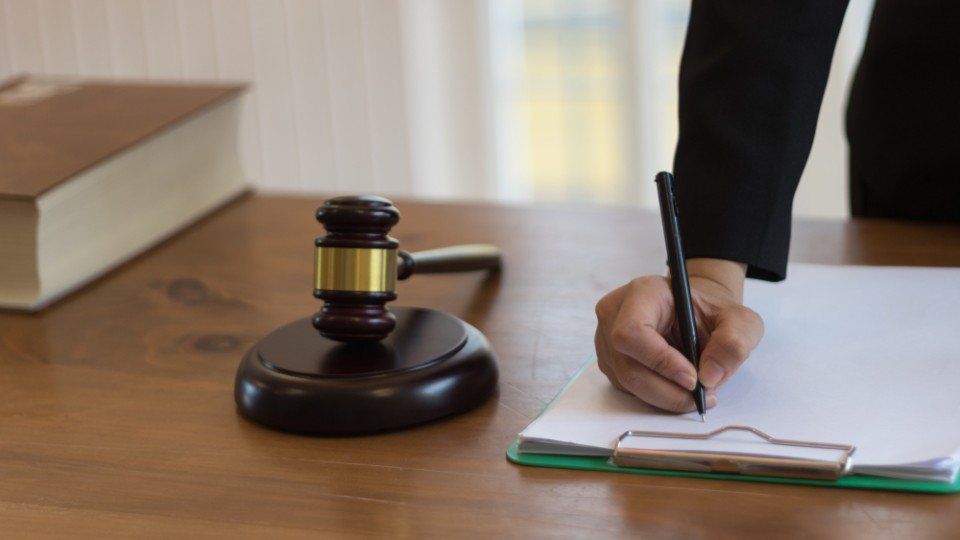 signature and gavel