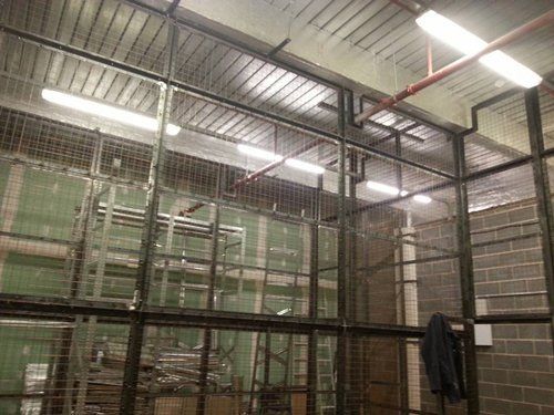 steel mesh wall