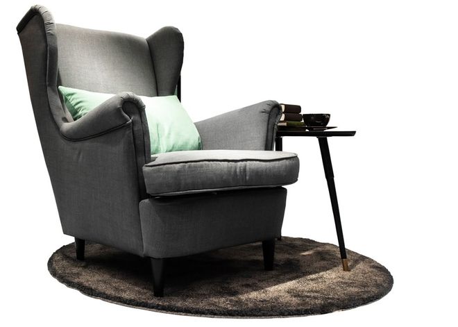 Gray Fabric Sofa and Green Cushions — Glendale, AZ — CCR Furniture Upholstery Cleaners, Inc. Gray Fabric Sofa and Green Cushions — Glendale, AZ — CCR Furniture Upholstery Cleaners, Inc.
