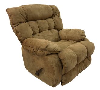 Brown Fabric Recliner — Glendale, AZ — CCR Furniture Upholstery Cleaners, Inc.