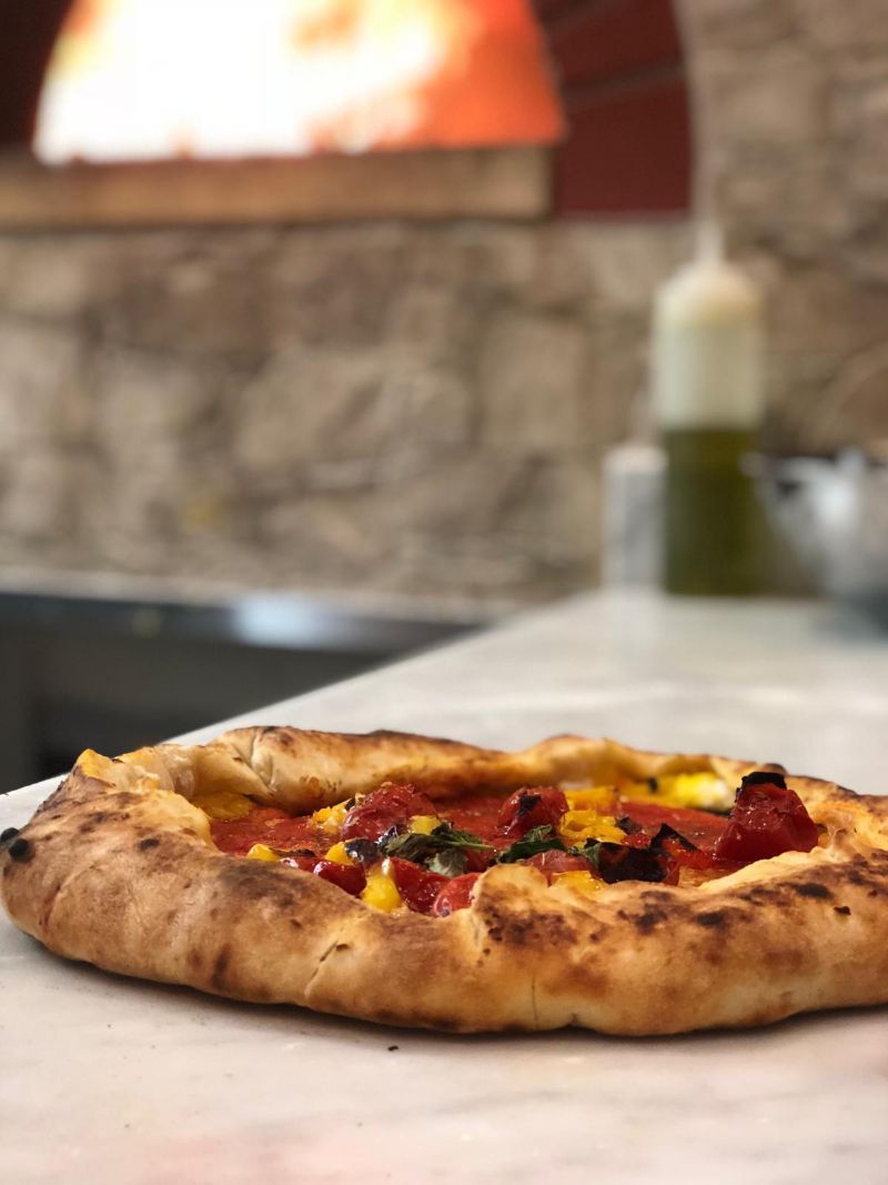 Un calzone ripieno