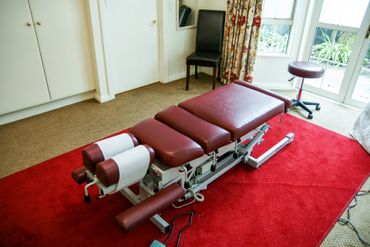 Treatment room - Back Into Balance Family Chiropractic