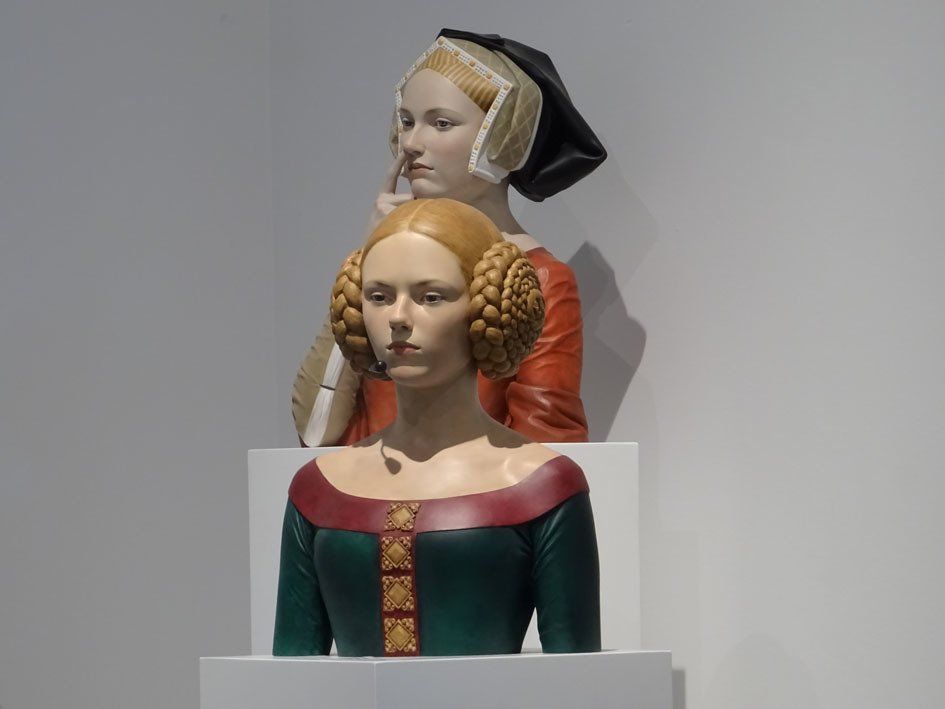 Kunstgalerien zeigen moderne und historische Kunst.