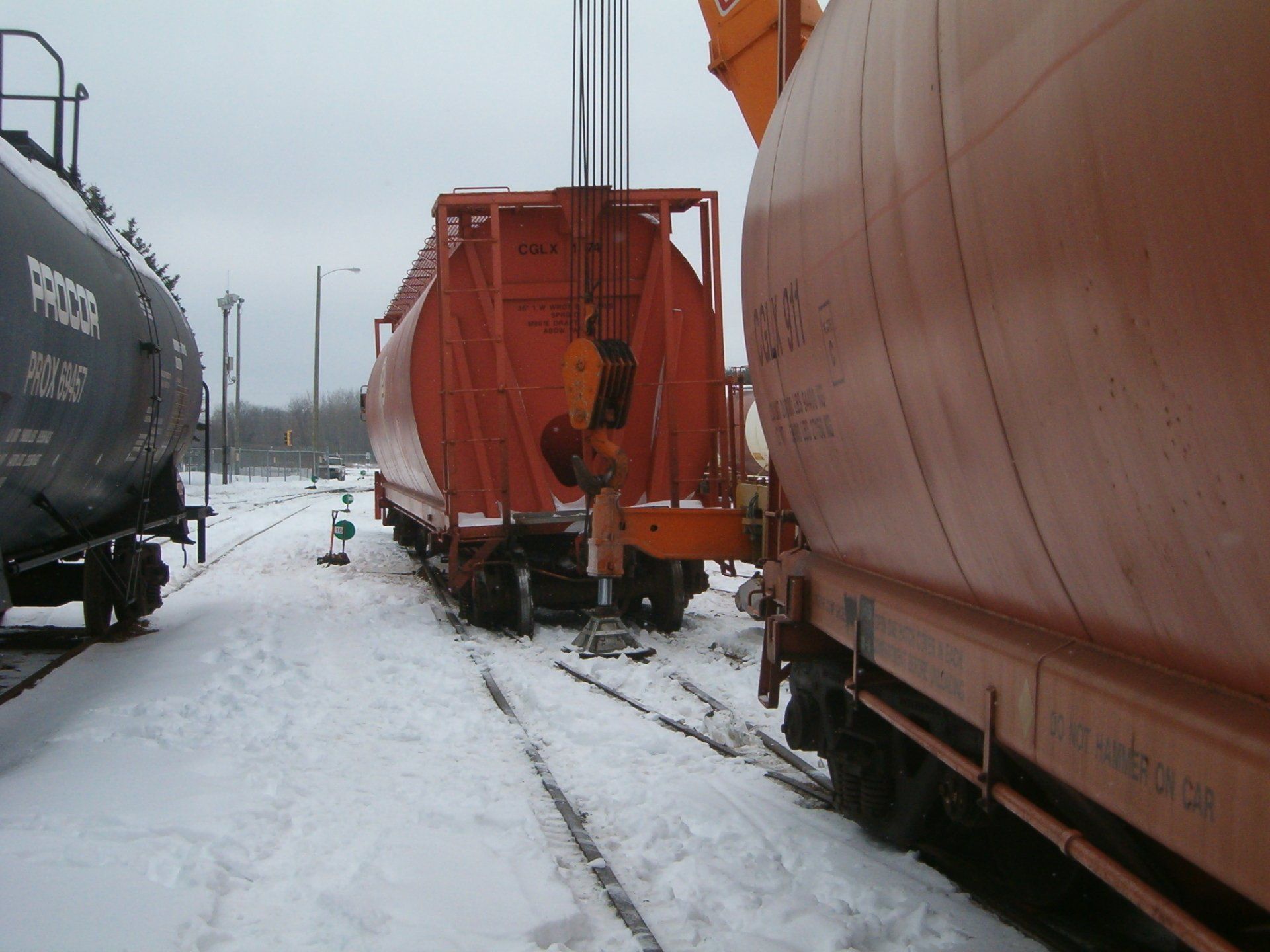 Train Tank — Menomonee Falls, WI — Volkmann Railroad Builders