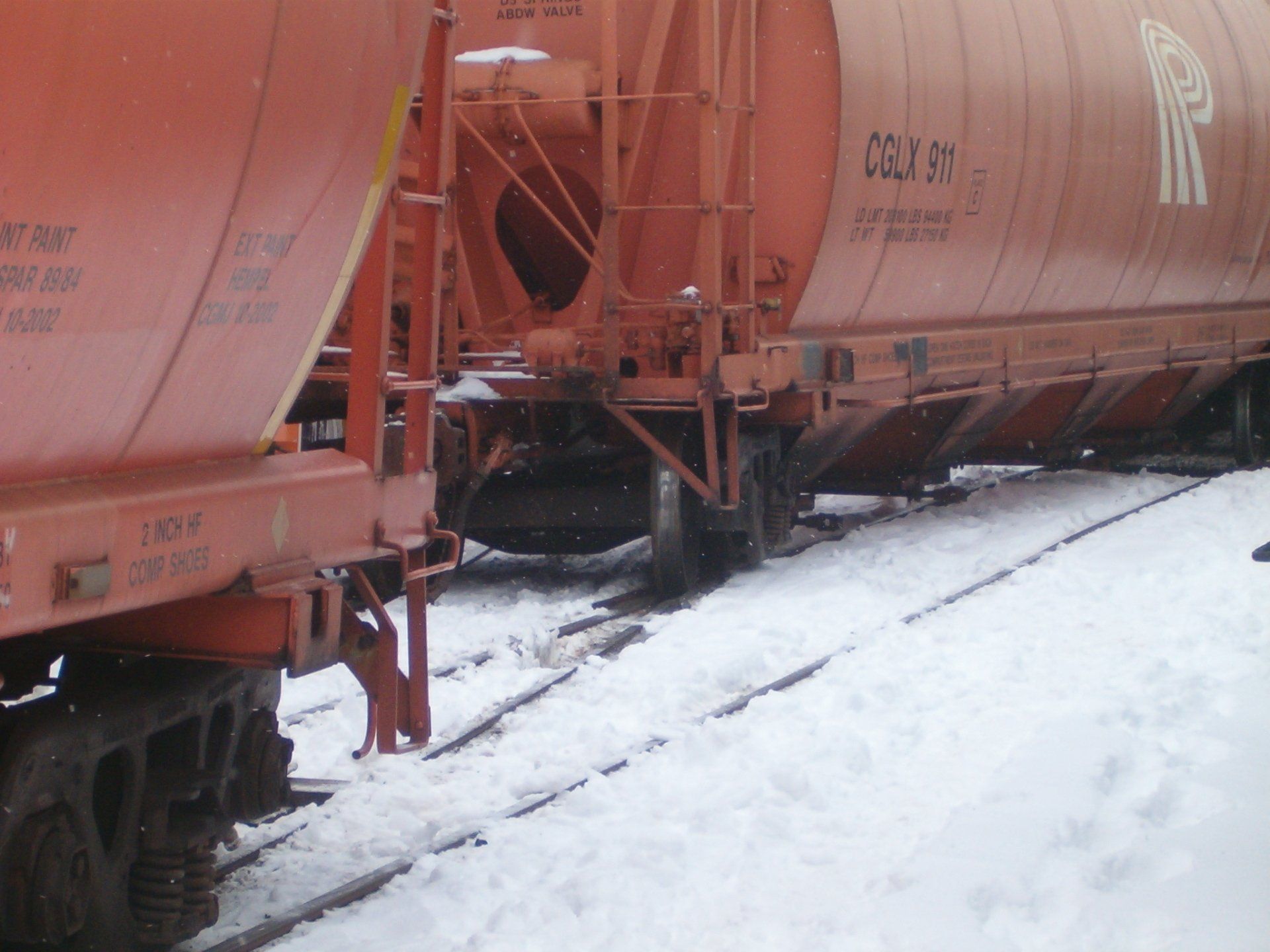 Snow in the Railroad — Menomonee Falls, WI — Volkmann Railroad Builders Snow in the Railroad — Menomonee Falls, WI — Volkmann Railroad Builders