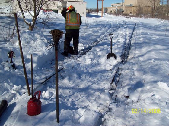 Snow Removal — Menomonee Falls, WI — Volkmann Railroad Builders Snow Removal — Menomonee Falls, WI — Volkmann Railroad Builders
