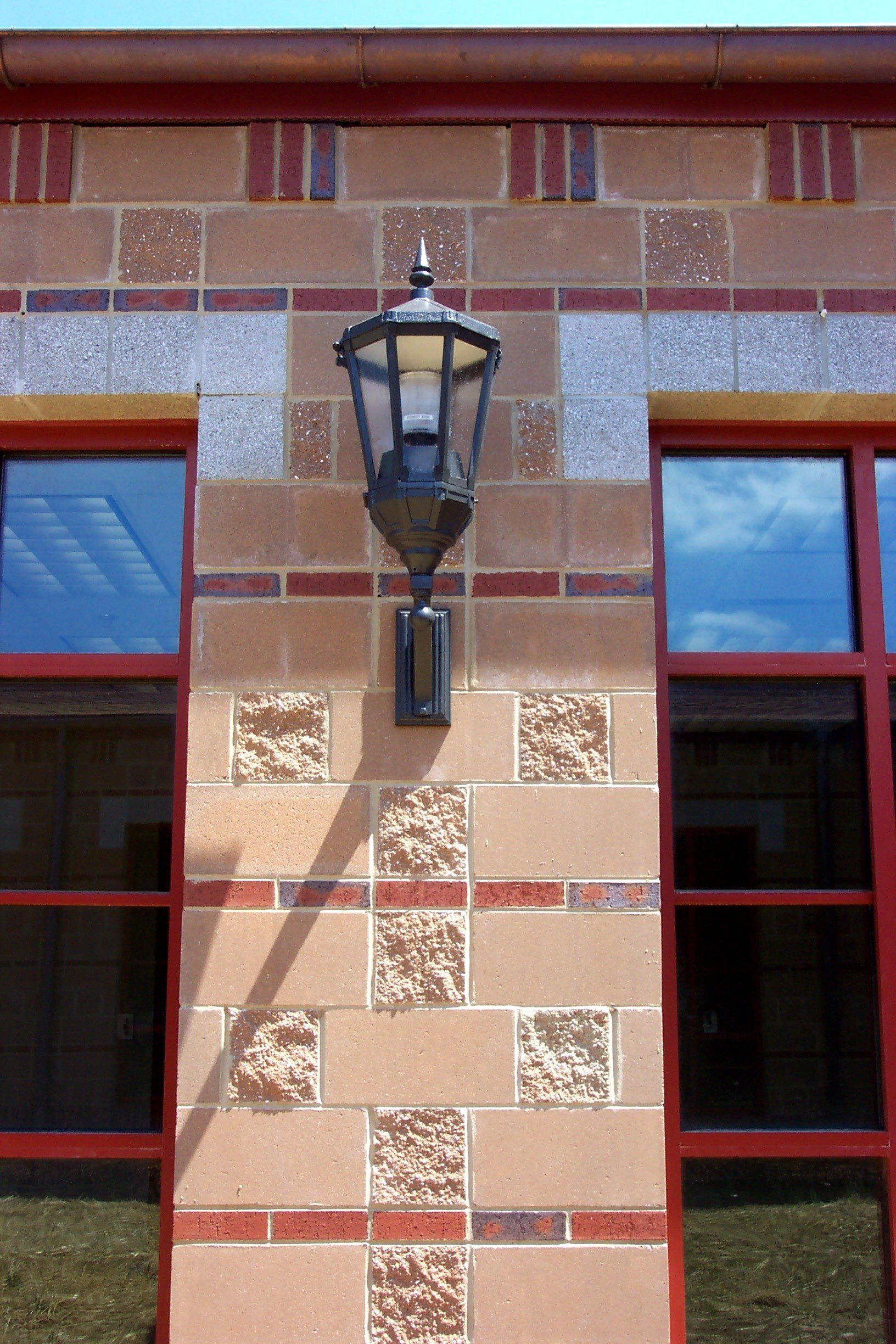 St Anns Church in Decatur, AL with Velour, Split and Ground Face DecraStone