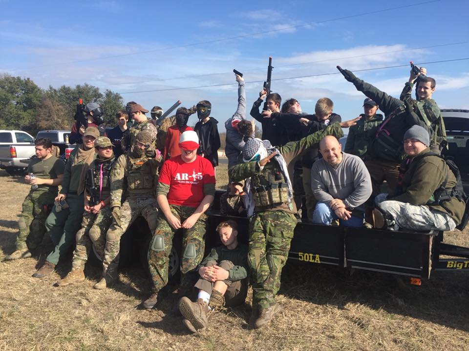 playing shooting game 22